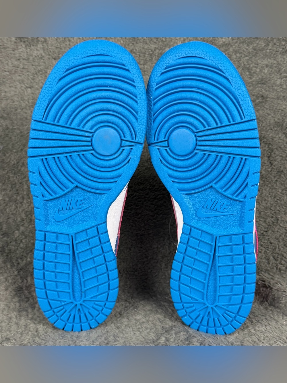 Nike Dunk Low Shoes Womens Size 7 Photo Blue Hyper Pink Sneakers 5.5Y IB7747-406 - Picture 9 of 12
